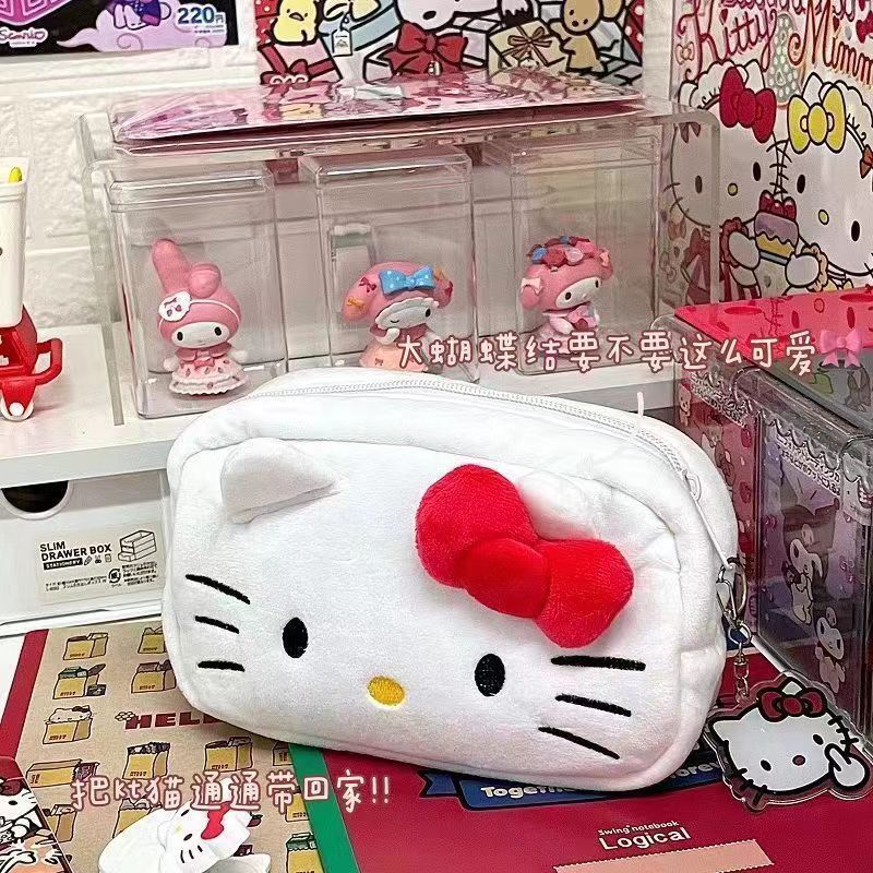 Pencil Case Large - # Hello Kitty Cartoon Pencil Case