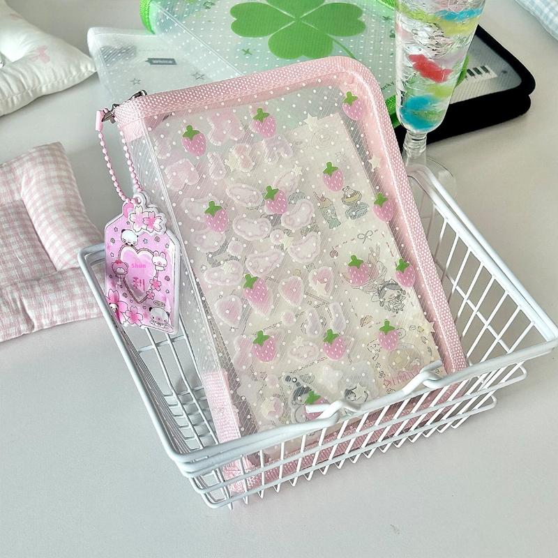 Is Stationery Office Supply - Cute Clover Strawberry Wings Stationery Storage
