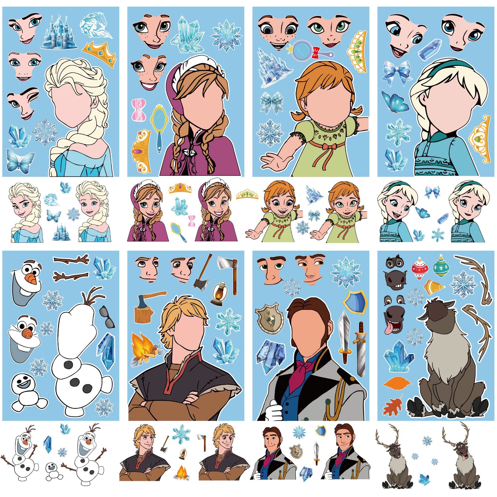 Frozen Queen Party Sticker Els - Memo Pad Sticky บทวิจารณ์และราคา