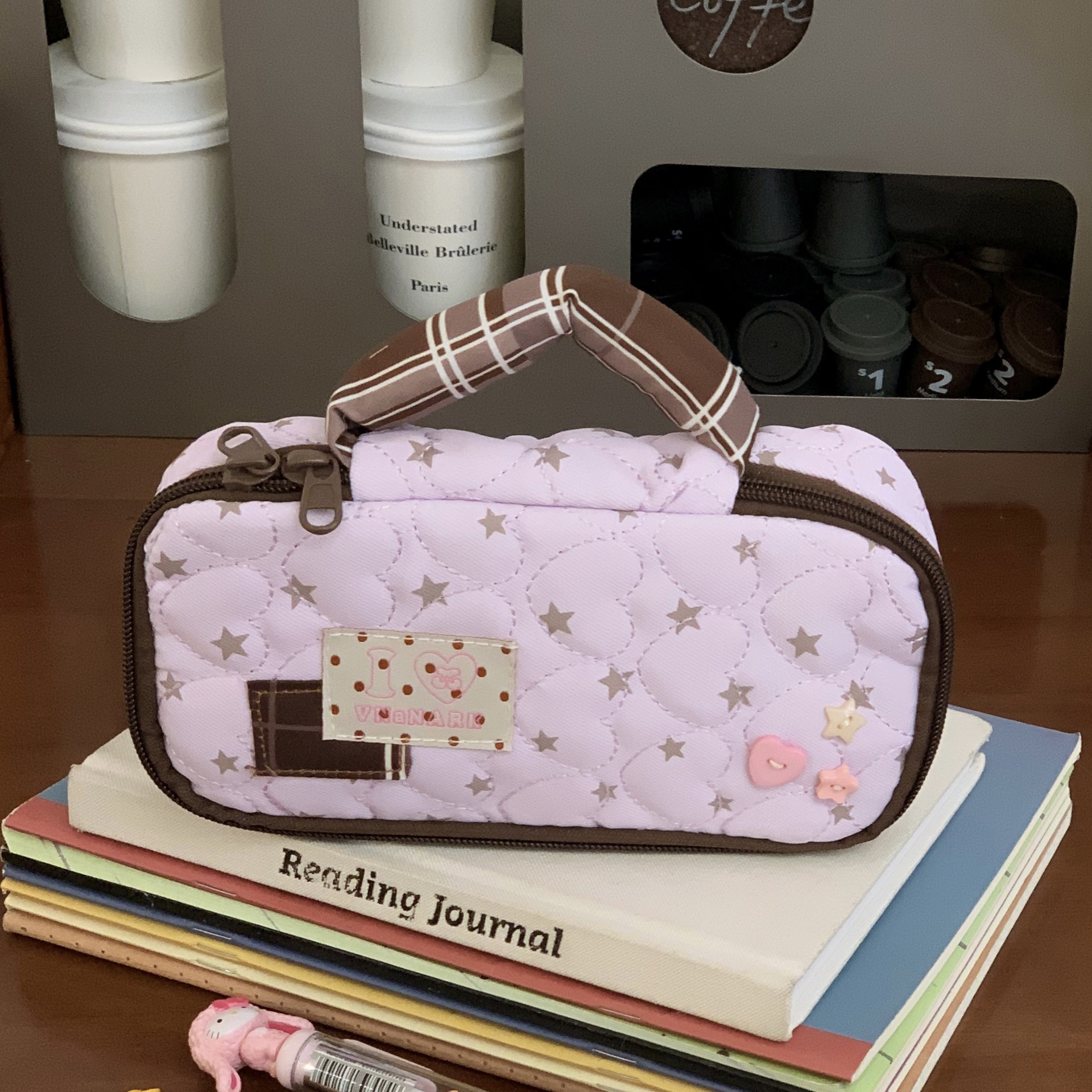 Star Dot Large Capacity Bag wi - Pencil Case Large บทวิจารณ์และราคา