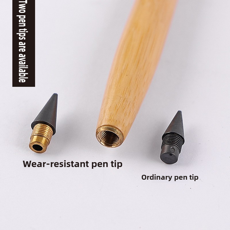Wooden Eternal Pencil No Sharp - Is Stationery Office Supply บทวิจารณ์และราคา