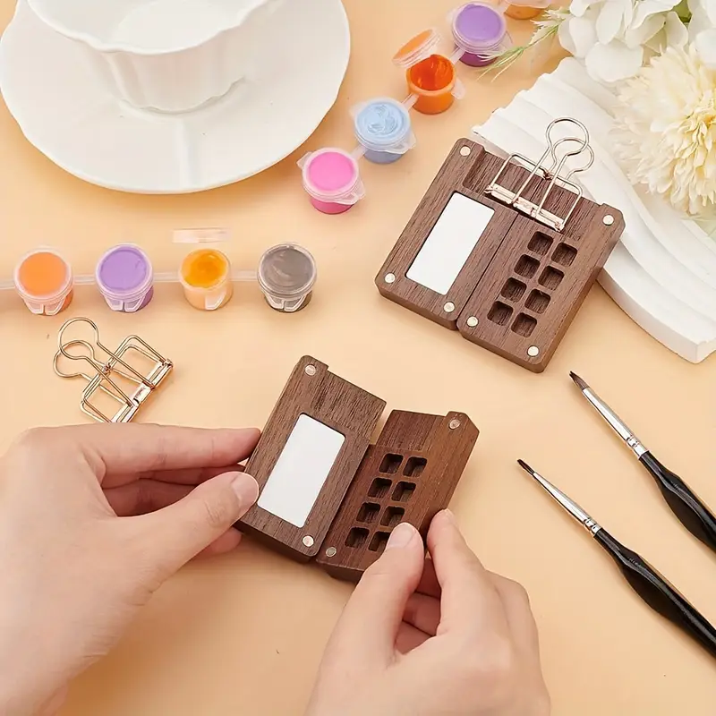 Portable Watercolor Set Travel - Binder Clip Assorted บทวิจารณ์และราคา