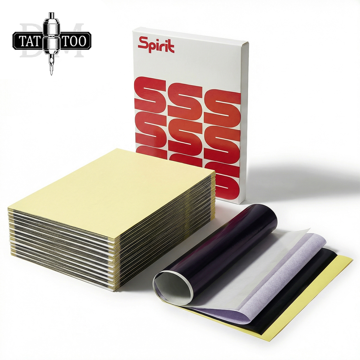 DMTATTOO 100/50/20/10PCS Spiri - Carbon Copy Book บทวิจารณ์และราคา