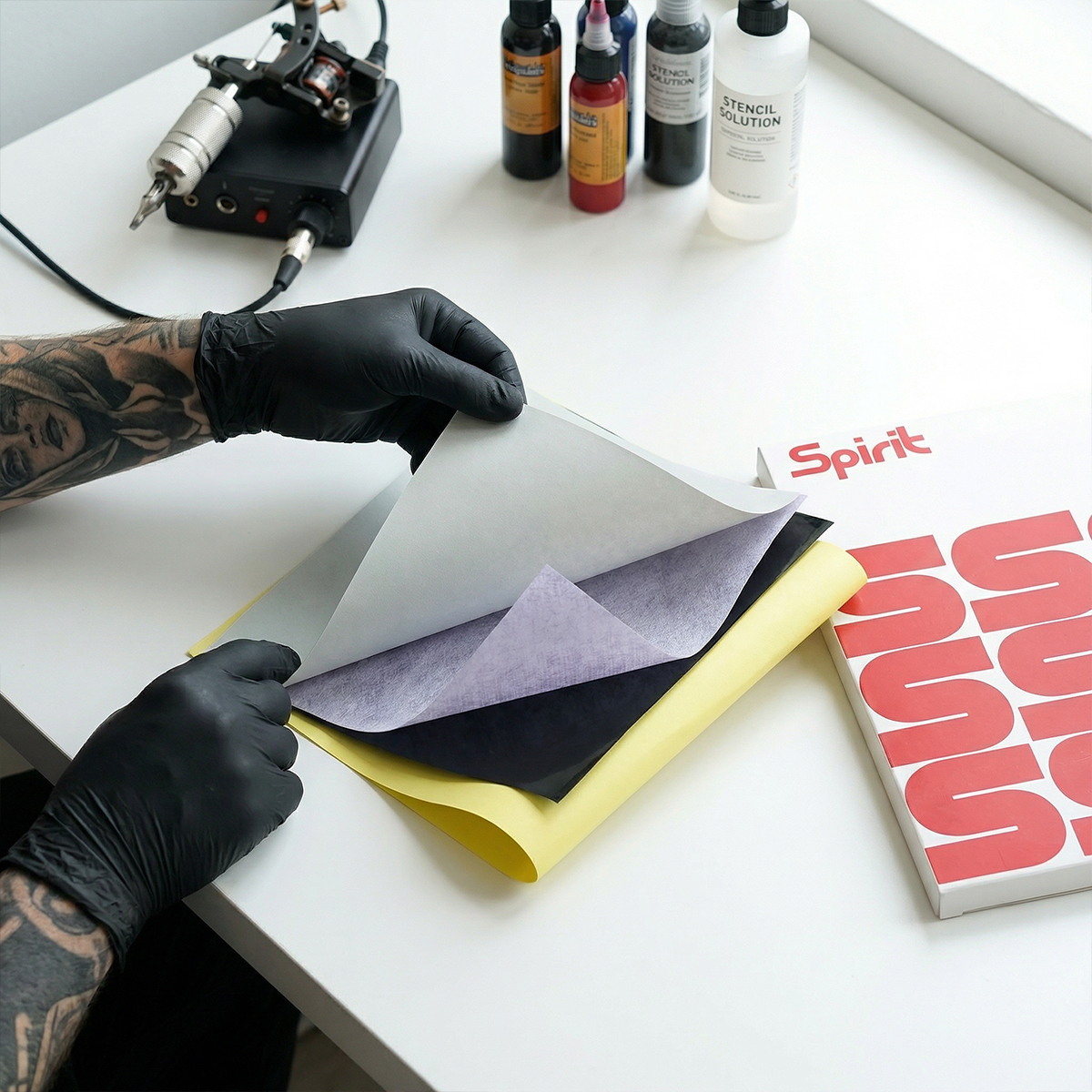 DMTATTOO 100/50/20/10PCS Spiri - Carbon Copy Book บทวิจารณ์และราคา