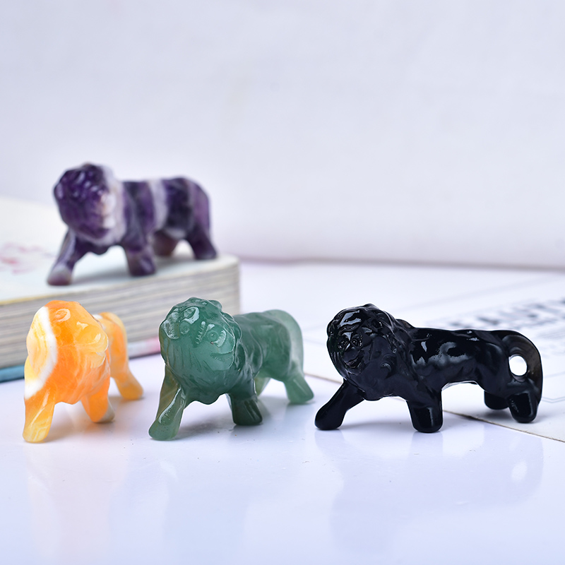 Natural Crystal Obsidian Lion. - Lion Stationery & Office Supply(Kunshan)Co.Ltd บทวิจารณ์และราคา