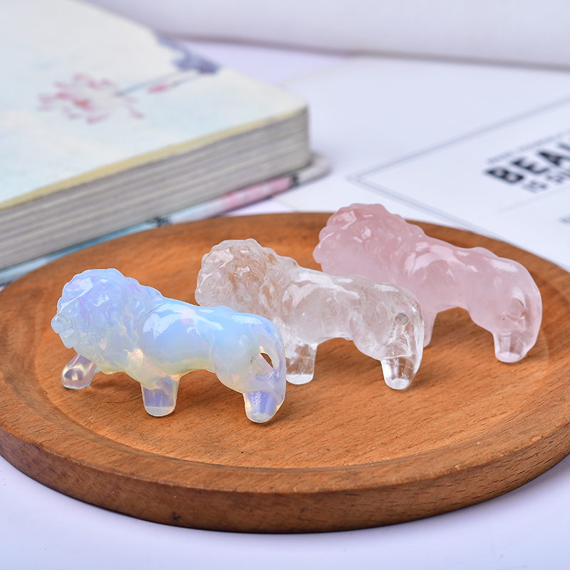 Natural Crystal Obsidian Lion. - Lion Stationery & Office Supply(Kunshan)Co.Ltd บทวิจารณ์และราคา