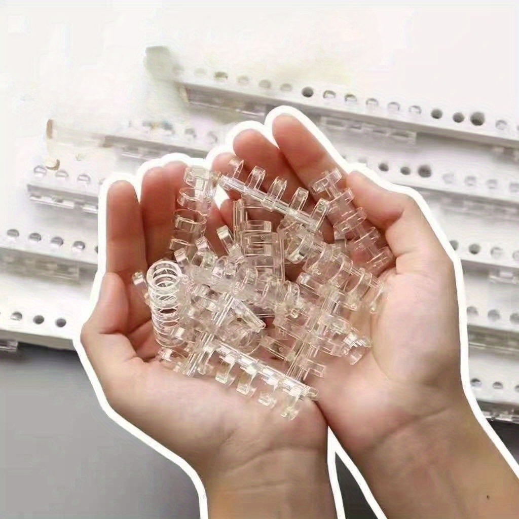 10Pcs 5-Ring Binding Spines Sn - Binding Comb Plastic บทวิจารณ์และราคา