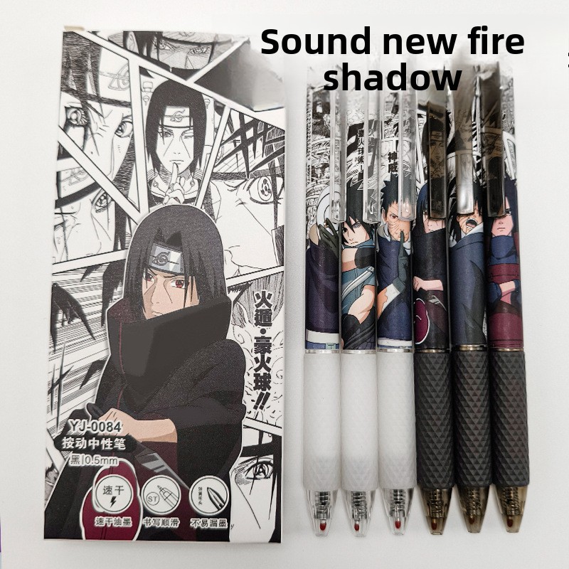 Anime Naruto Gel Pen Cute Cart - Gel Ink Pen Set บทวิจารณ์และราคา