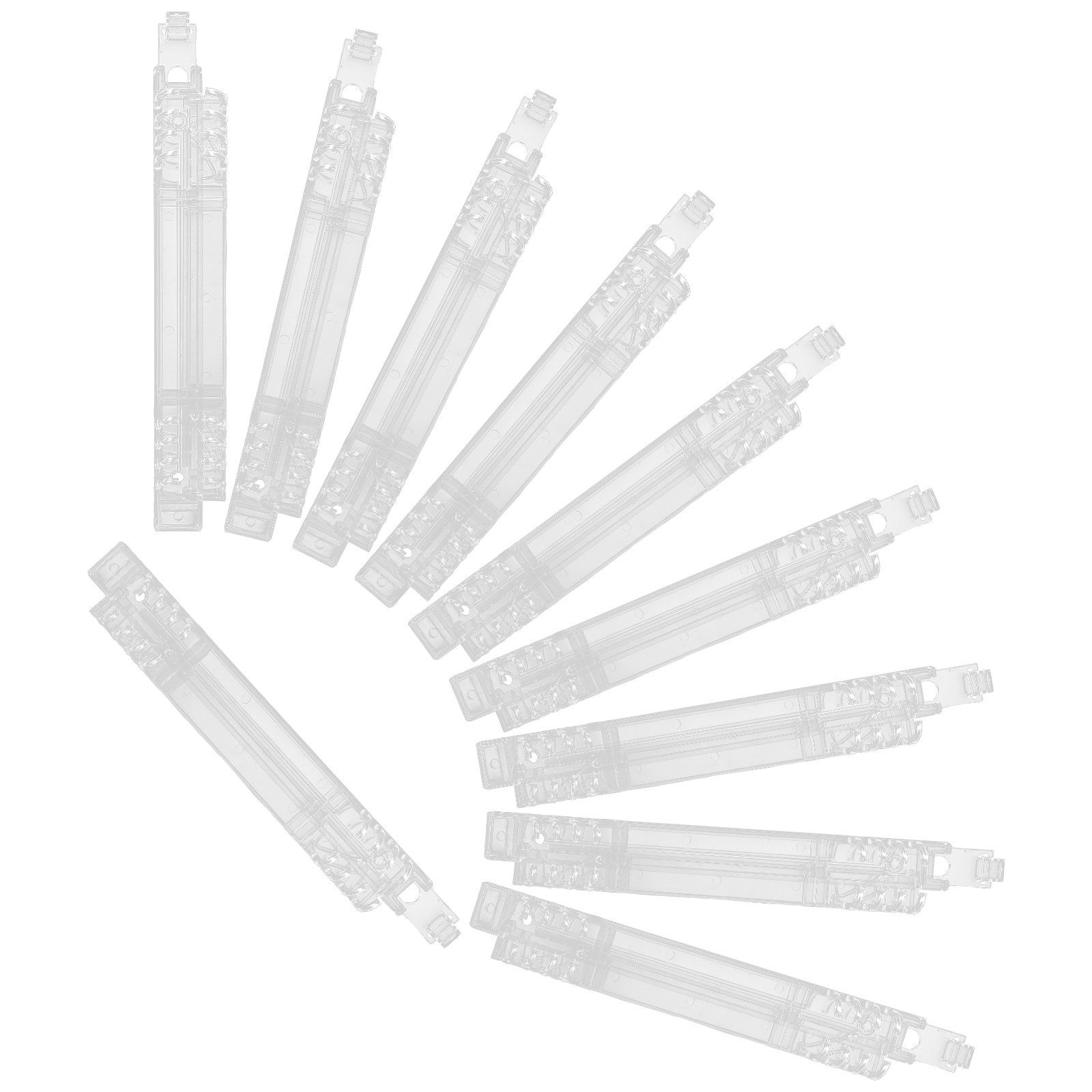 10Pcs Spiral Binder Rings Plas - Binding Comb Plastic บทวิจารณ์และราคา