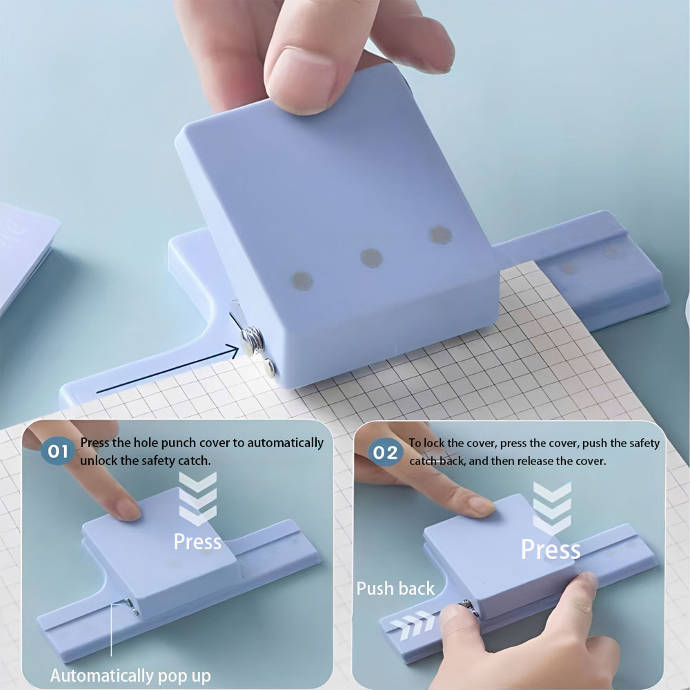 3-hole punch, scrapbook punch, - Paper Punch 3 Hole บทวิจารณ์และราคา