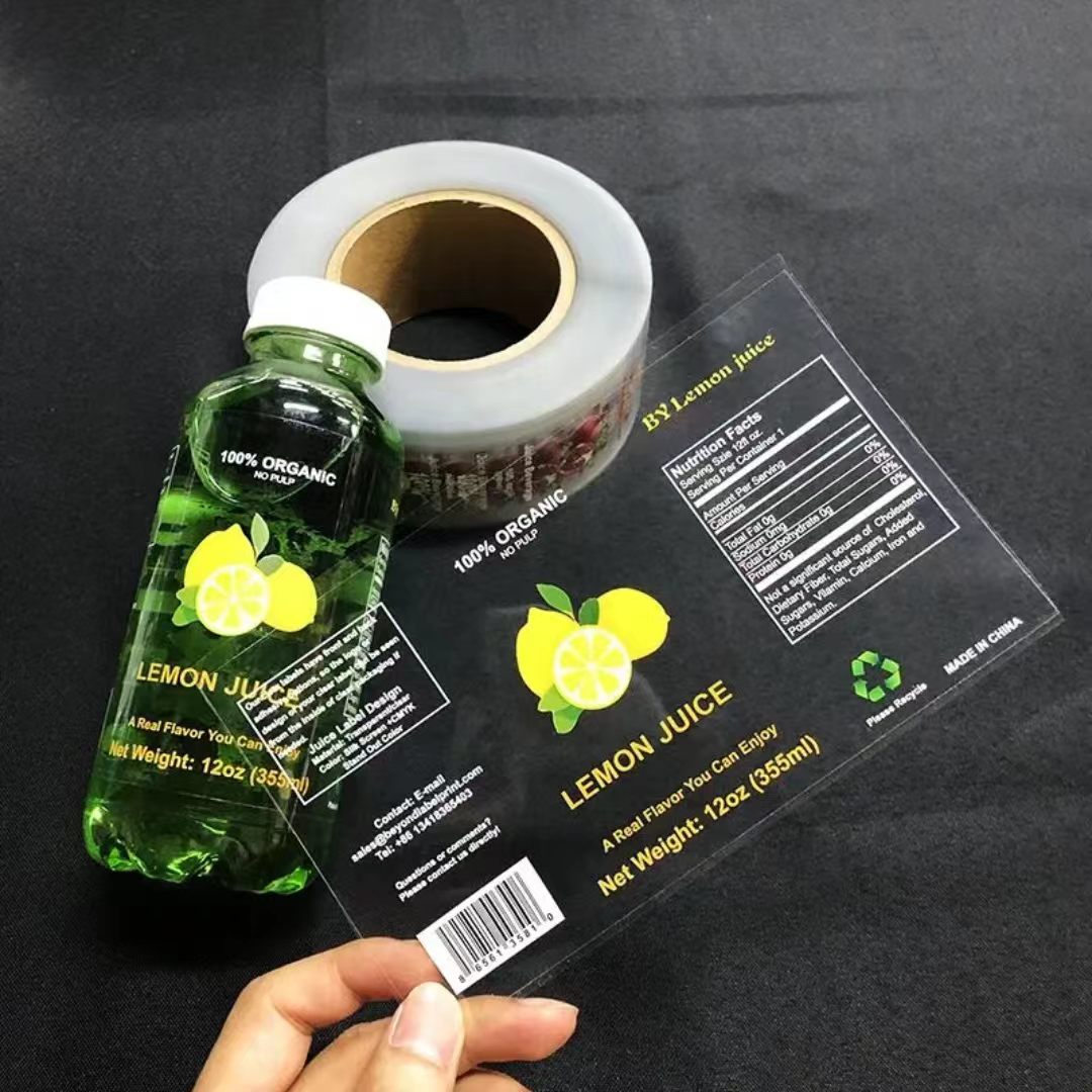 Custom Printed Transparent BOP - Sticker Label Roll บทวิจารณ์และราคา