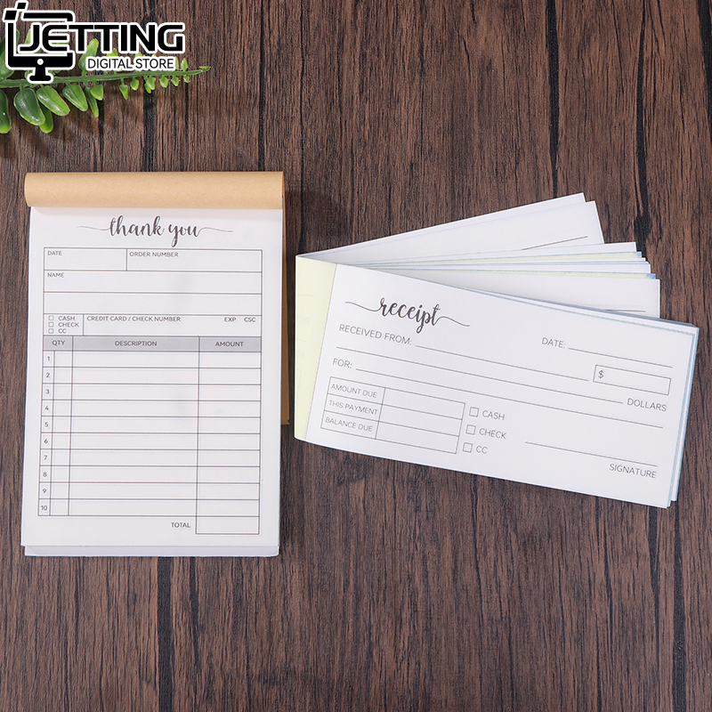 1 Receipt Book Carbonless Pape - Carbon Copy Book บทวิจารณ์และราคา