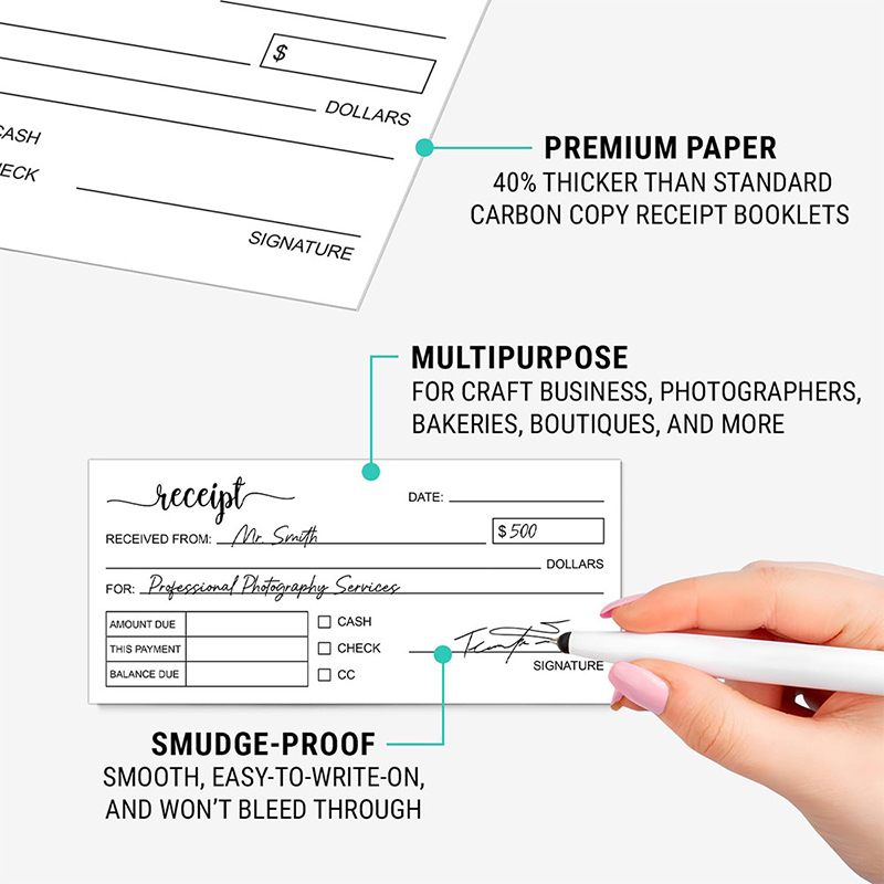 1 Receipt Book Carbonless Pape - Carbon Copy Book บทวิจารณ์และราคา