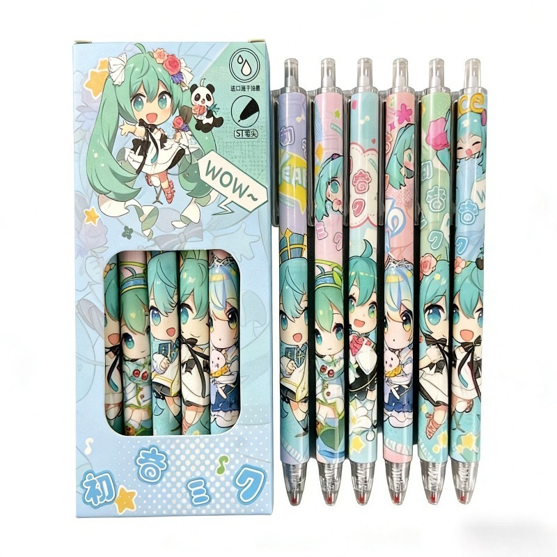 Hatsune Miku quick-drying gel  - Gel Ink Pen Set บทวิจารณ์และราคา