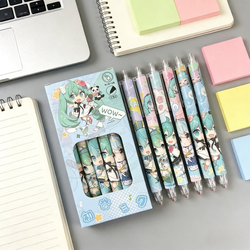Hatsune Miku quick-drying gel  - Gel Ink Pen Set บทวิจารณ์และราคา