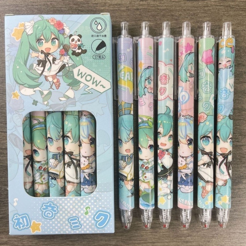 Hatsune Miku quick-drying gel  - Gel Ink Pen Set บทวิจารณ์และราคา