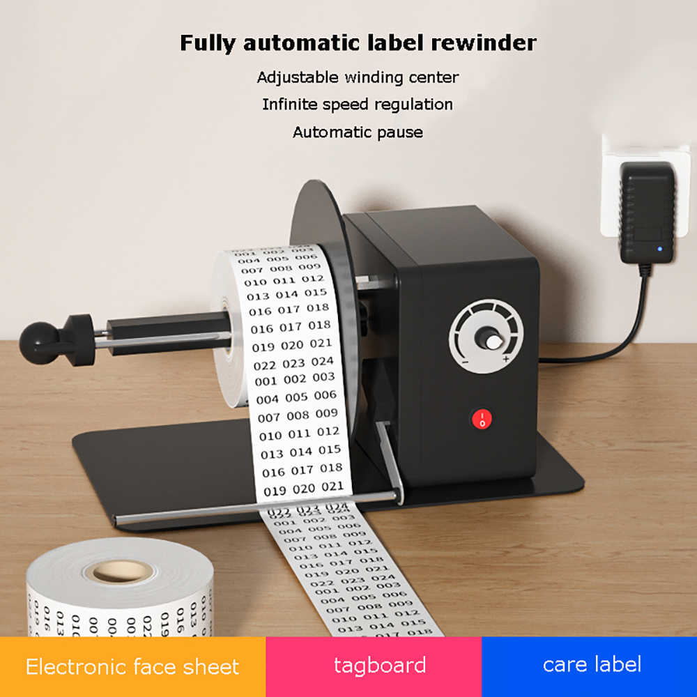 Automatic Label Rewinder Bi-di - Sticker Label Roll บทวิจารณ์และราคา