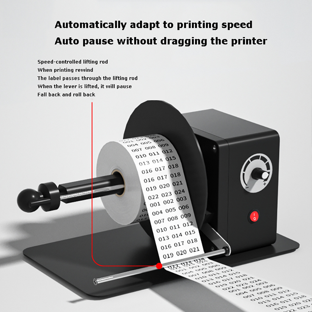 Automatic Label Rewinder Bi-di - Sticker Label Roll บทวิจารณ์และราคา
