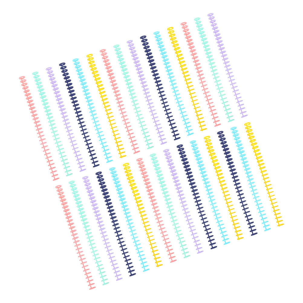 30Pcs Plastic Spiral Binding C - Binding Comb Plastic บทวิจารณ์และราคา