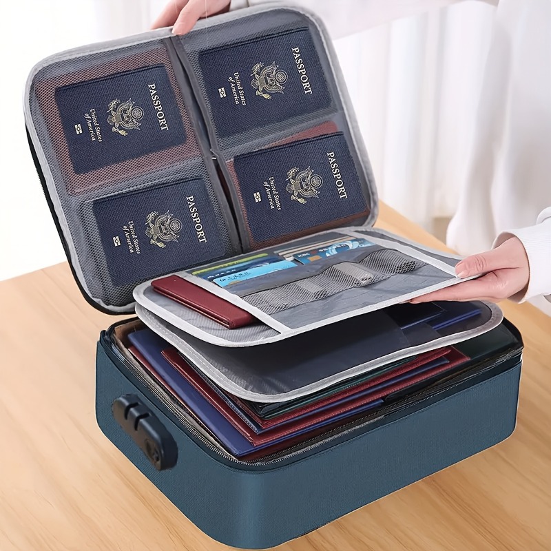 Lockable File Storage Bag,3-La - Portfolio Folder Zip บทวิจารณ์และราคา