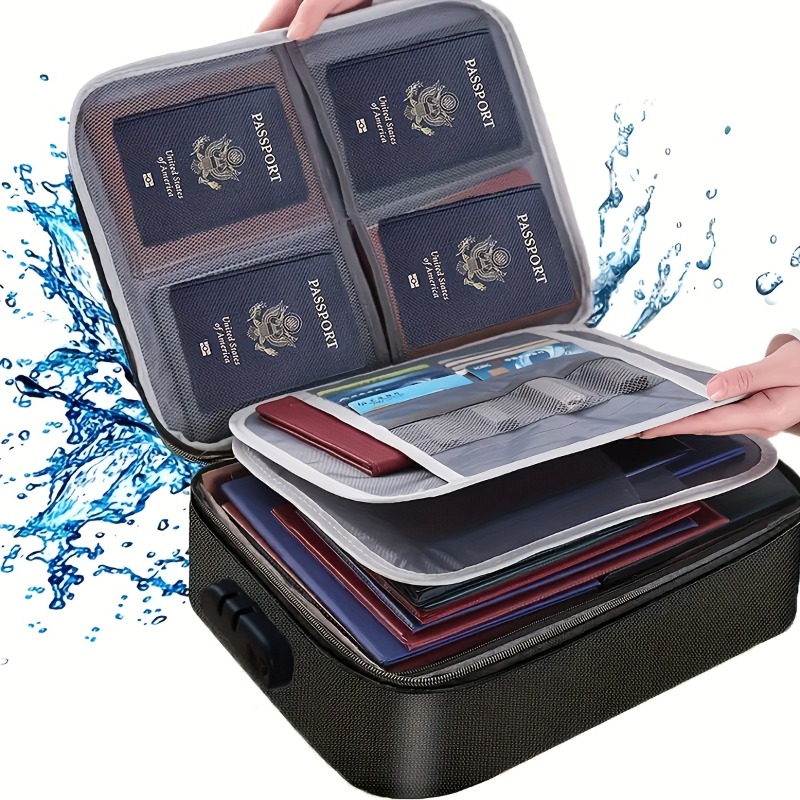 Lockable File Storage Bag,3-La - Portfolio Folder Zip บทวิจารณ์และราคา