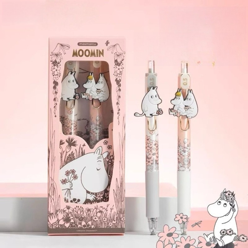Moomin Cute Retractable Gel Pe - Stationery Office บทวิจารณ์และราคา