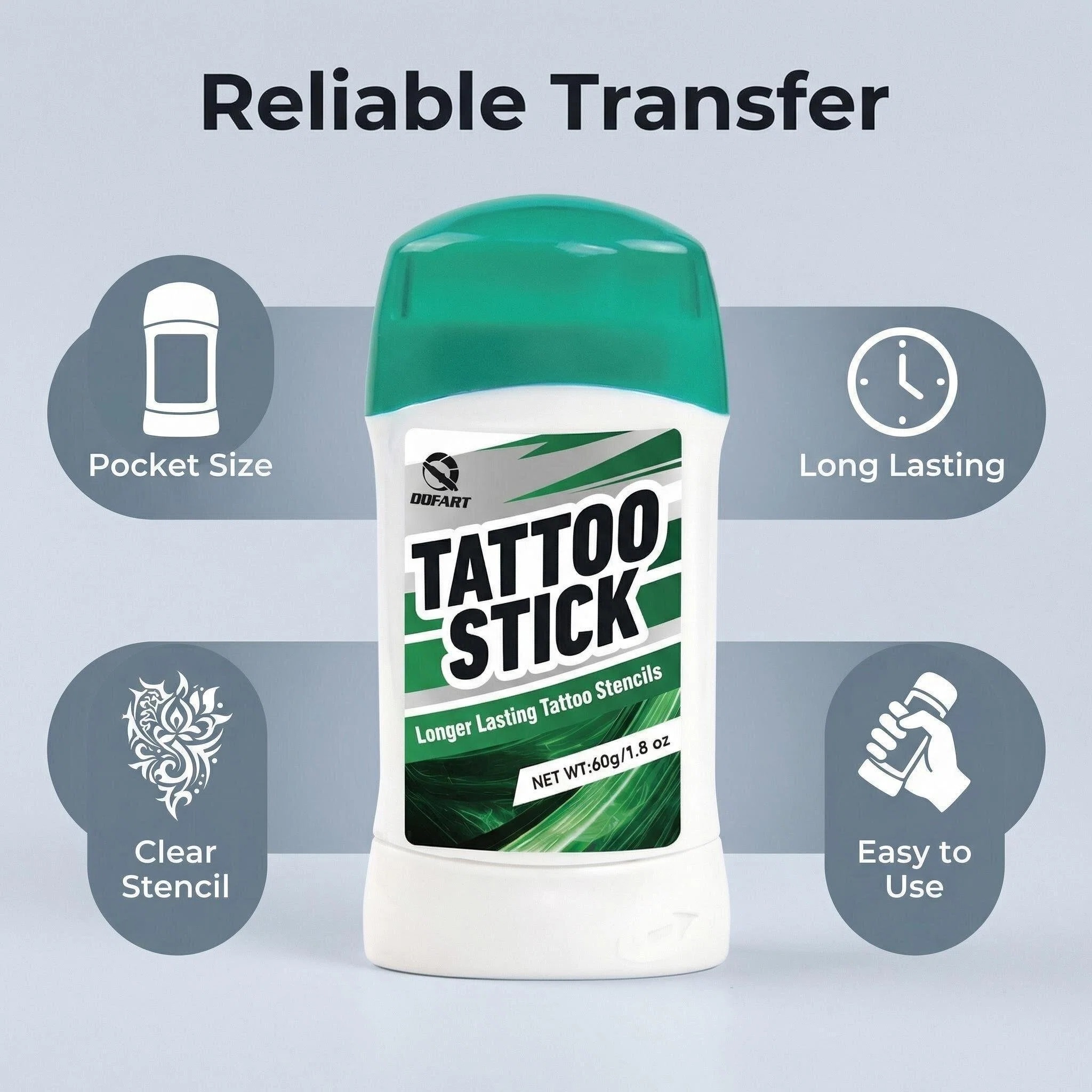 DQFART 60g Tattoo Transfer Cre - Carbon Copy Book บทวิจารณ์และราคา
