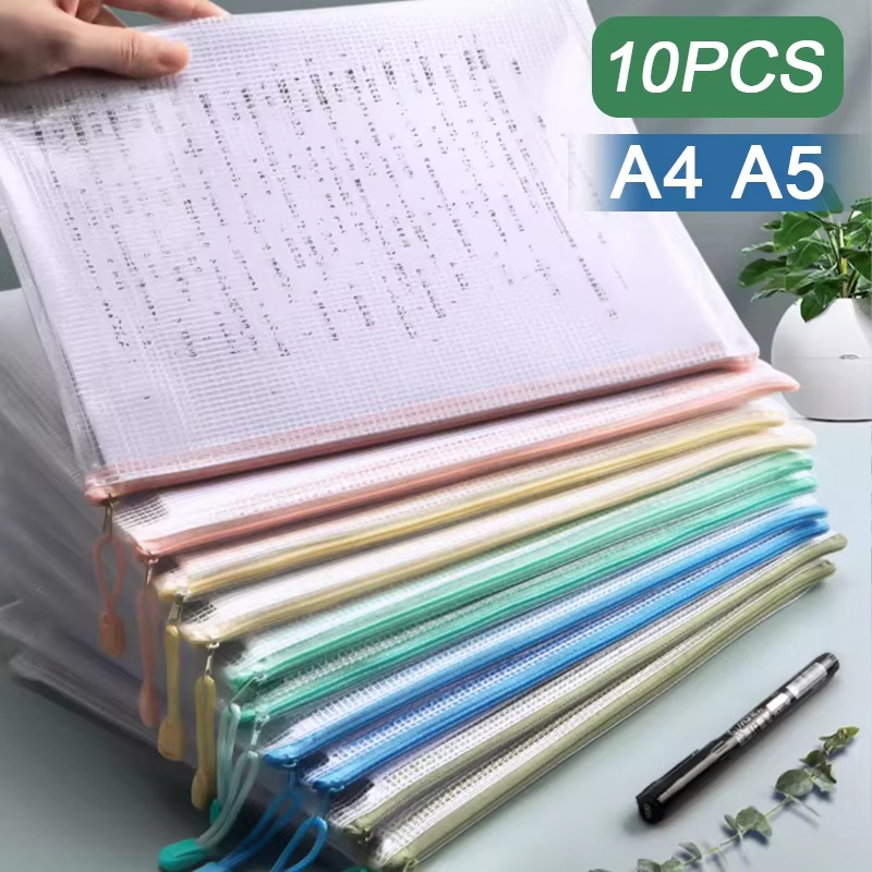 5-30pcs Multipurpose Mesh Zipp - Is Stationery Office Supply บทวิจารณ์และราคา