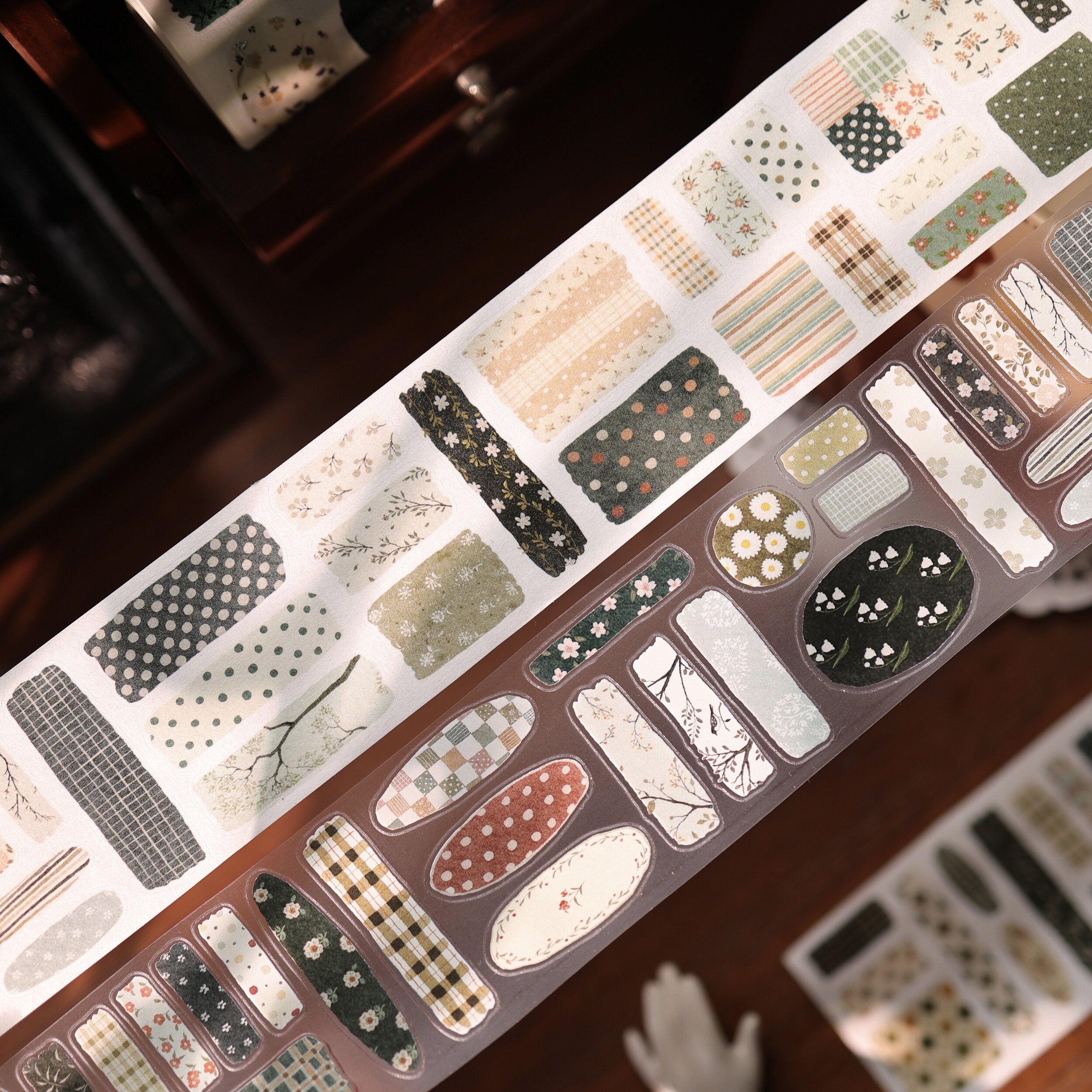 YiEr Studio Vintage Floral Pat - Washi Tape Set บทวิจารณ์และราคา
