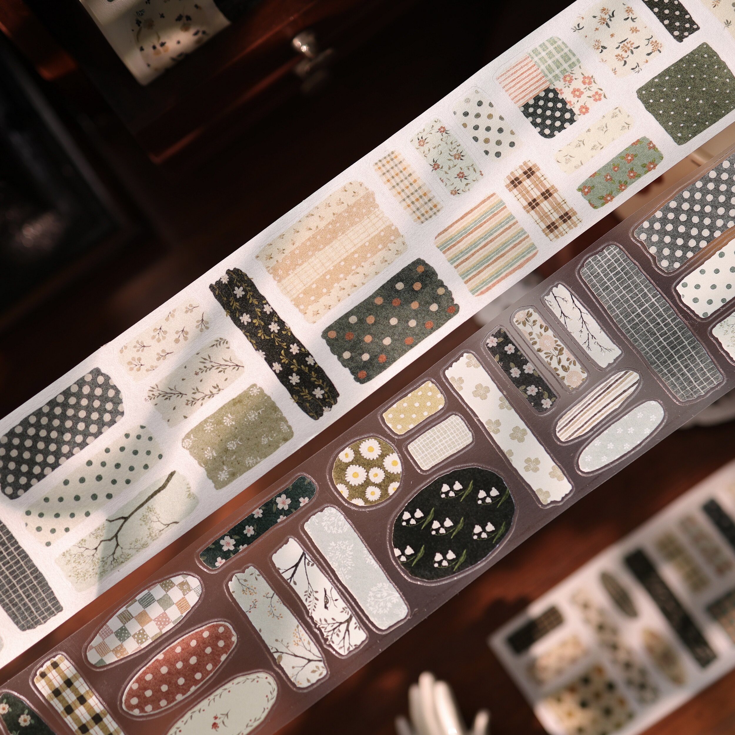 YiEr Studio Vintage Floral Pat - Washi Tape Set บทวิจารณ์และราคา