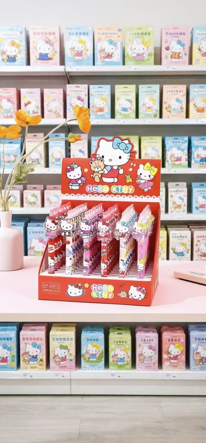 Cute Hello Kitty Gel Pen 0.5mm - Is Stationery Office Supply บทวิจารณ์และราคา
