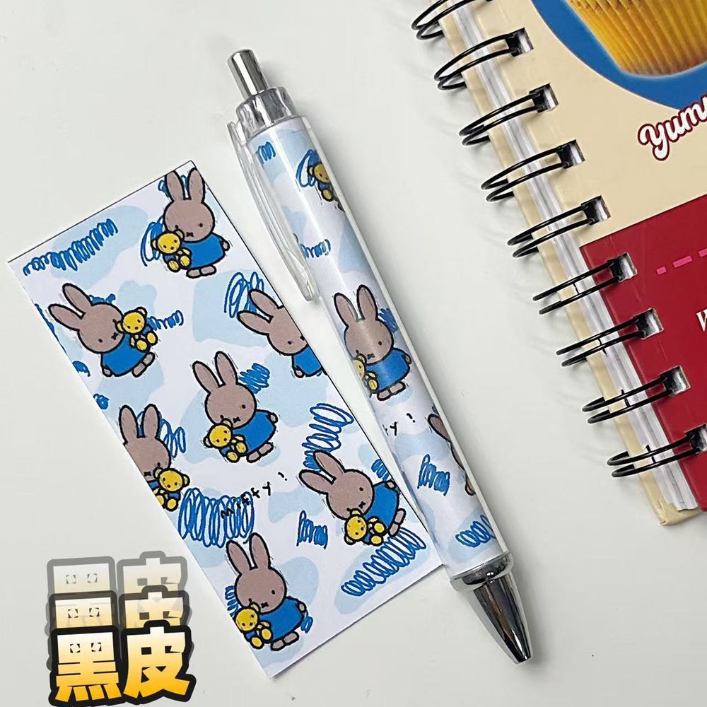 New Miffy Rabbit Press Gel Pen - Gel Ink Pen Set บทวิจารณ์และราคา
