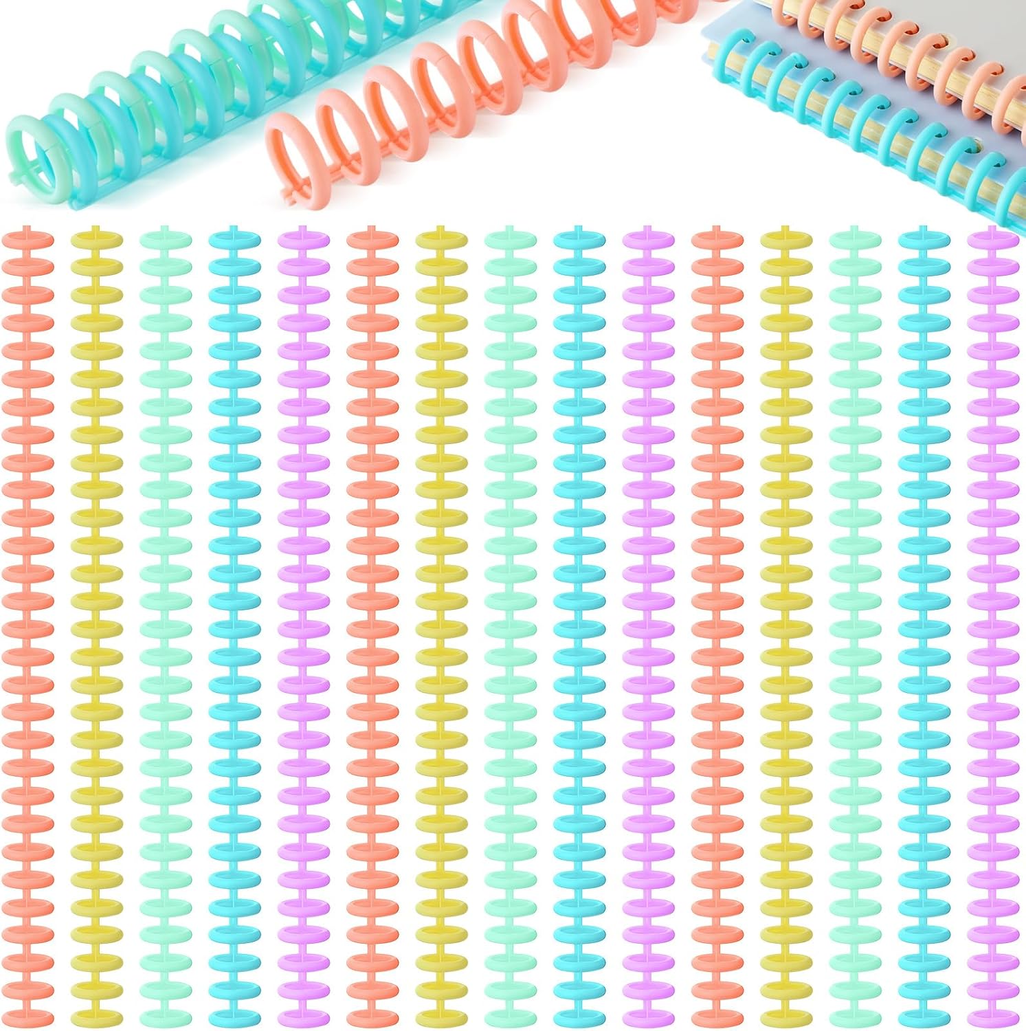 50 Pcs Comb Binding Spines 1/2 - Binding Comb Plastic บทวิจารณ์และราคา