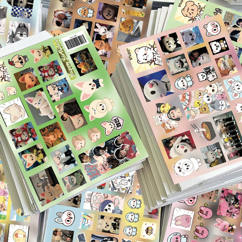 SKZOO Stray Kids Wolf chan Fox - Memo Pad Sticky บทวิจารณ์และราคา