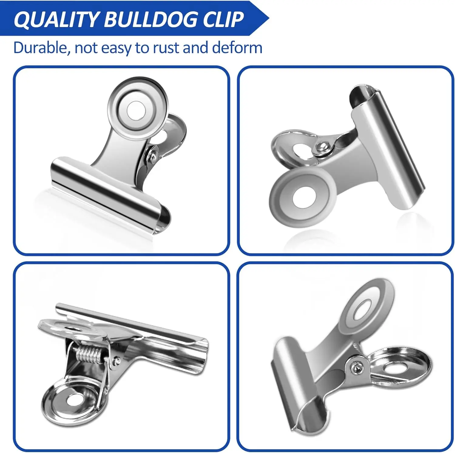 40/20PCS  Set Mini 21x23mm Met - Binder Clip Assorted บทวิจารณ์และราคา