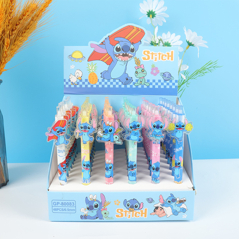 6pcs/set  Stitch gel pen anima - Stationery Office บทวิจารณ์และราคา