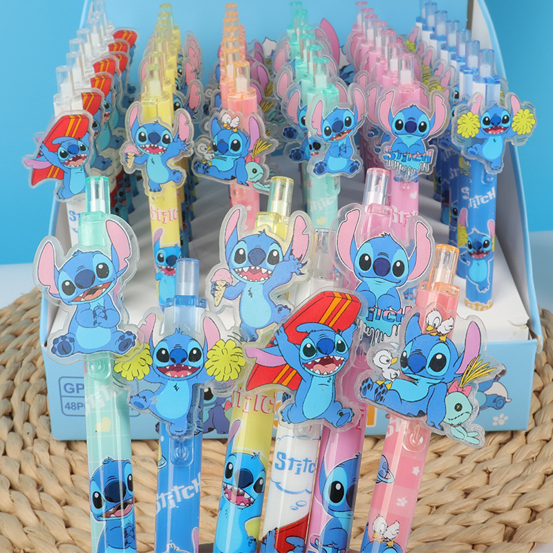6pcs/set  Stitch gel pen anima - Stationery Office บทวิจารณ์และราคา