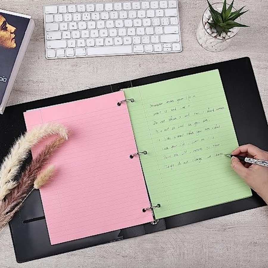 Mr. Pen- Colored Loose Leaf Pa - Paper Punch 3 Hole บทวิจารณ์และราคา