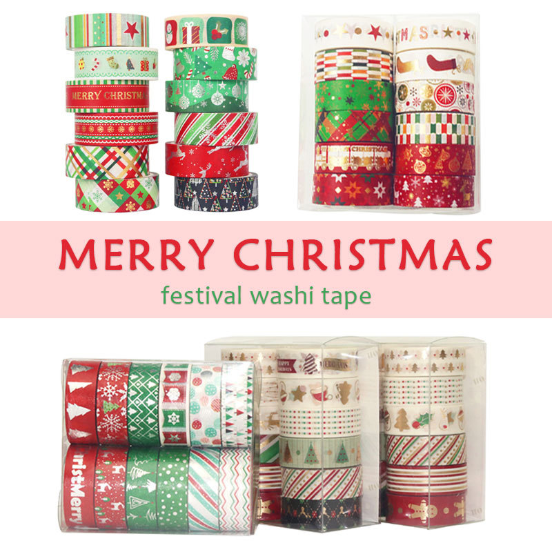 60 Meter Christmas Washi Tapes - Washi Tape Set บทวิจารณ์และราคา
