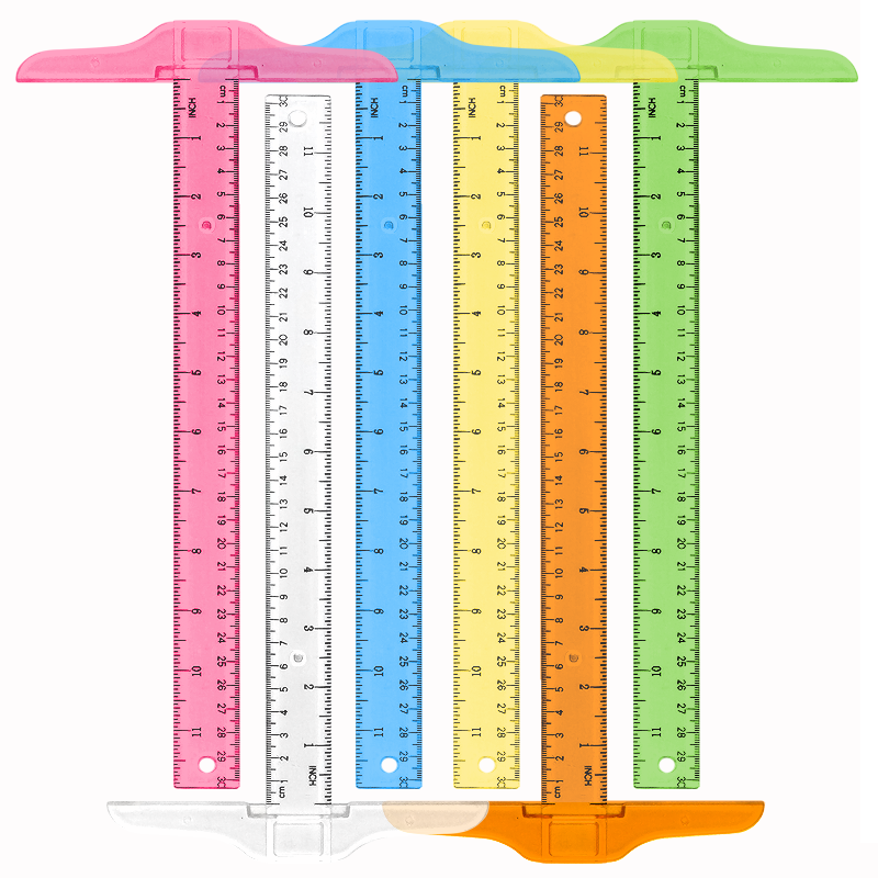 1Pc T-shaped Double Side Scale - Is Stationery Office Supply บทวิจารณ์และราคา