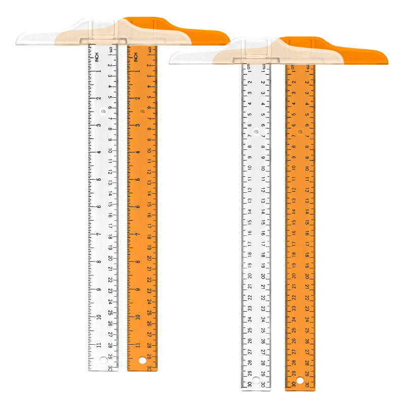 1Pc T-shaped Double Side Scale - Is Stationery Office Supply บทวิจารณ์และราคา