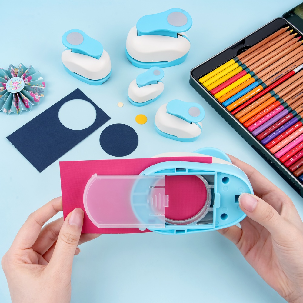 Circle Paper Cutter for Crafts - Paper Punch 3 Hole บทวิจารณ์และราคา