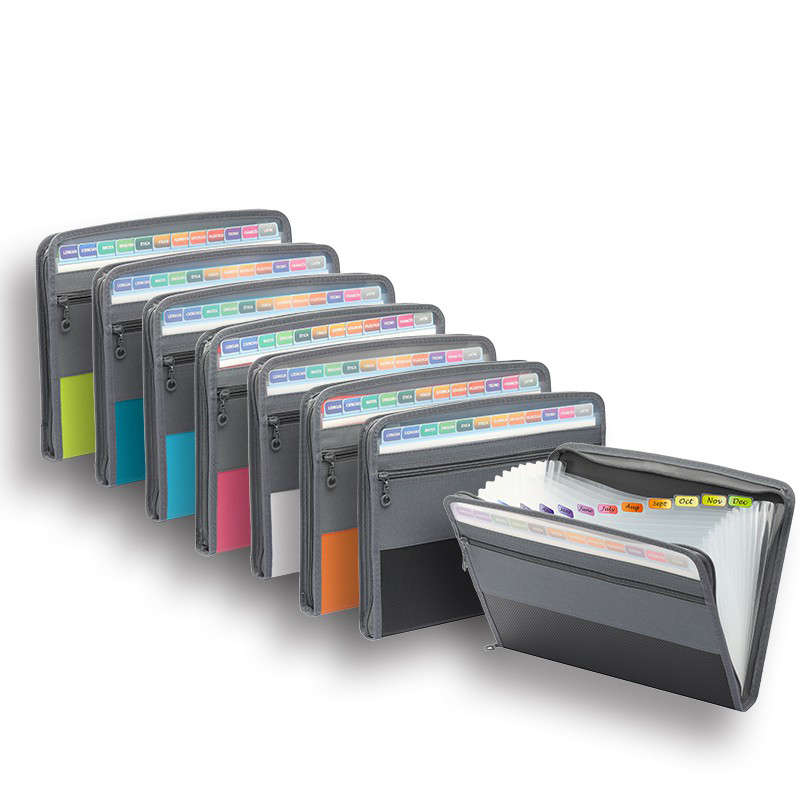 Accordion File Organizer with  - Portfolio Folder Zip บทวิจารณ์และราคา