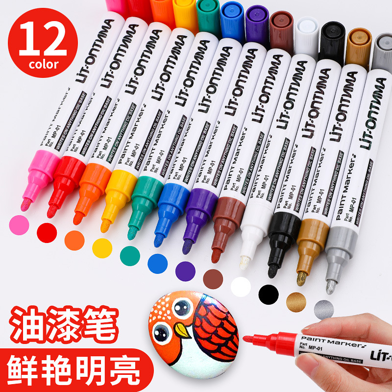Low Odor Permanent Paint Marke - Whiteboard Marker Set บทวิจารณ์และราคา