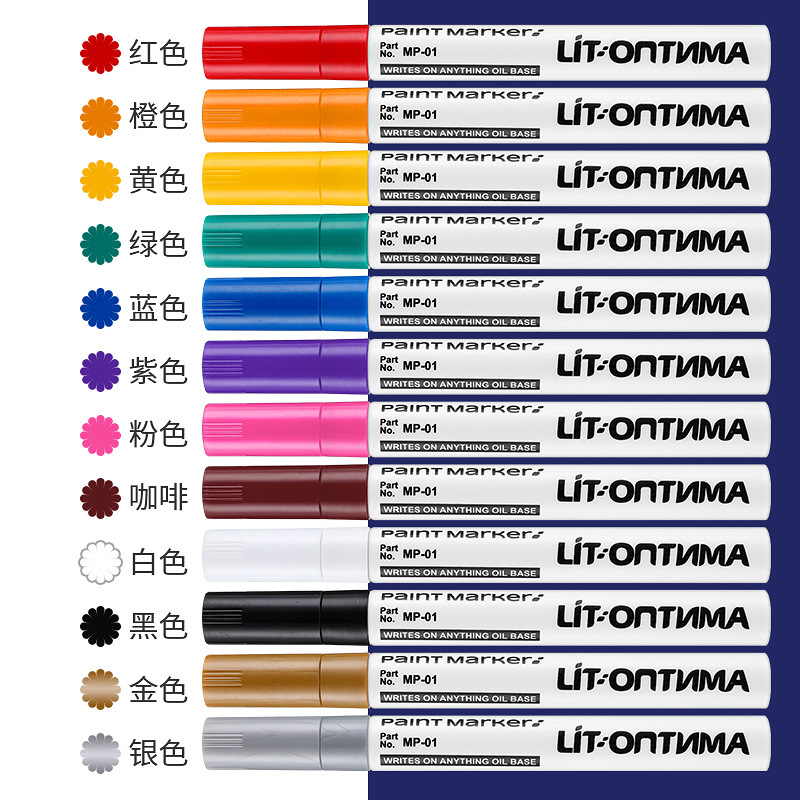Low Odor Permanent Paint Marke - Whiteboard Marker Set บทวิจารณ์และราคา