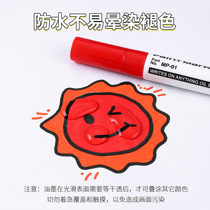 Low Odor Permanent Paint Marke - Whiteboard Marker Set บทวิจารณ์และราคา
