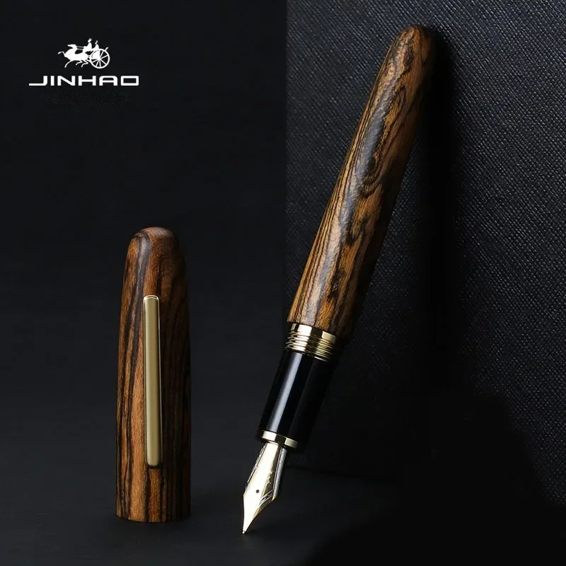 Jinhao 9056 Natural Wood Handm - Office Stationery Supply Business บทวิจารณ์และราคา