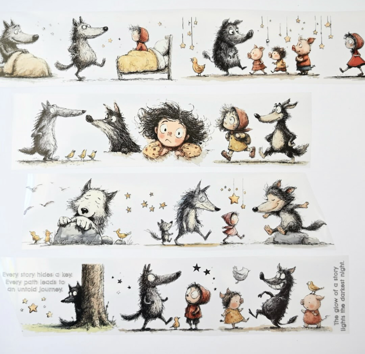 1Loop NEVERLAND Vintage Hallow - Washi Tape Set บทวิจารณ์และราคา