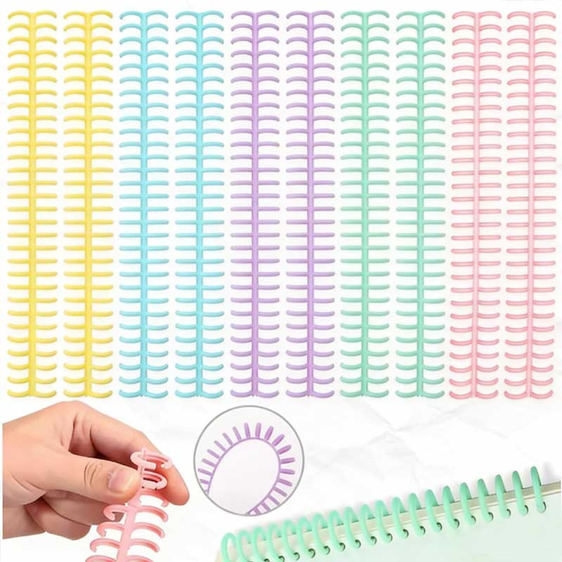 A4 Plastic 30-Hole Loose Leaf  - Binding Comb Plastic บทวิจารณ์และราคา