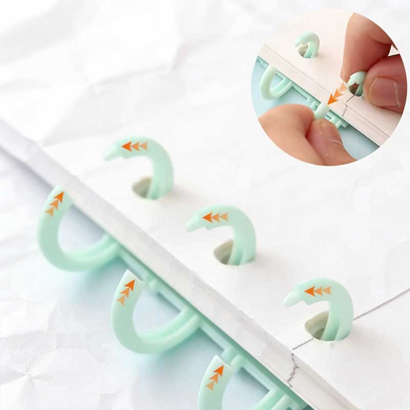 A4 Plastic 30-Hole Loose Leaf  - Binding Comb Plastic บทวิจารณ์และราคา